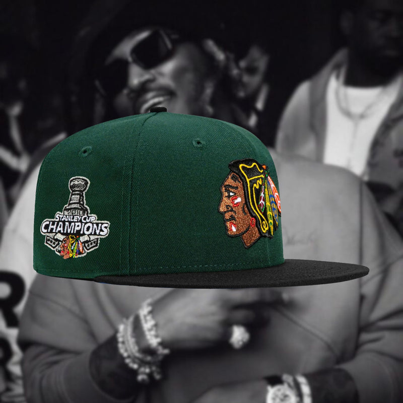 CHICAGO BLACKHAWKS 2010 STANLEY CUP PATCH HAT